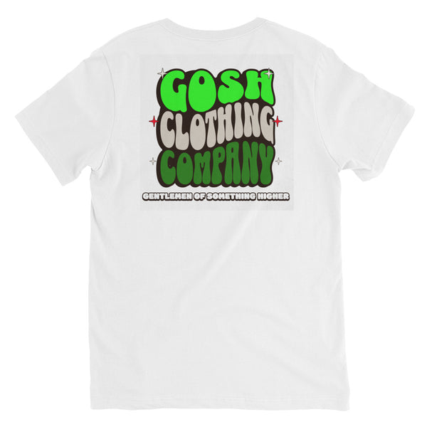 Unisex Short Sleeve V-Neck T-Shirt