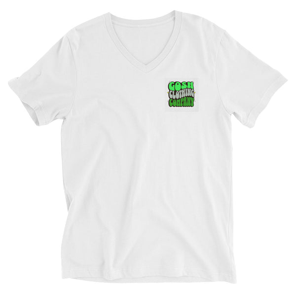 Unisex Short Sleeve V-Neck T-Shirt