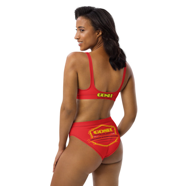Recycled high-waisted bikini - GOSH CLOTHING CO.