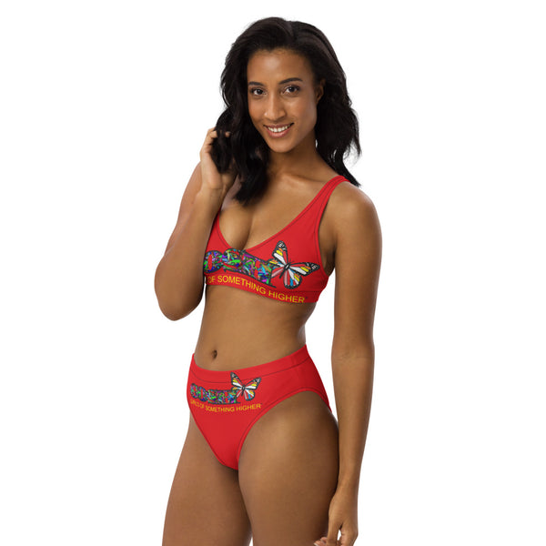 Recycled high-waisted bikini - GOSH CLOTHING CO.