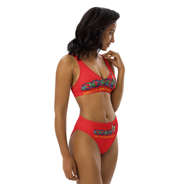 Recycled high-waisted bikini - GOSH CLOTHING CO.