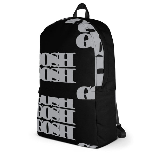 BLK GRY DBL BACKPACK PRINTFULL 