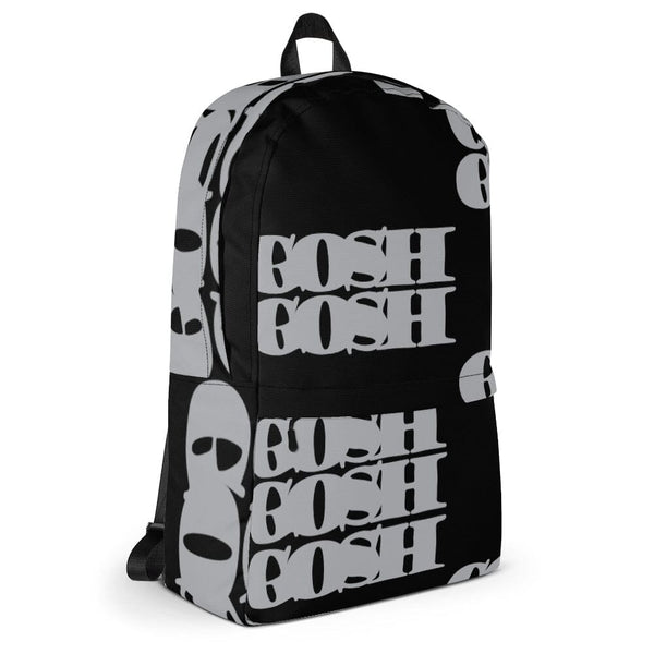 BLK GRY DBL BACKPACK PRINTFULL 
